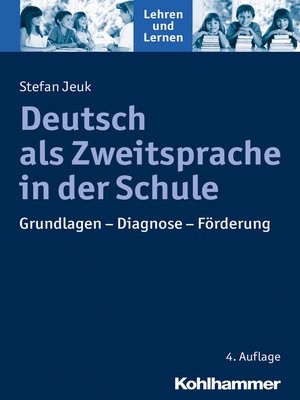 cover image of Deutsch als Zweitsprache in der Schule